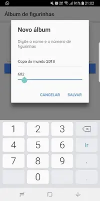 Álbum Figurinhas android App screenshot 2